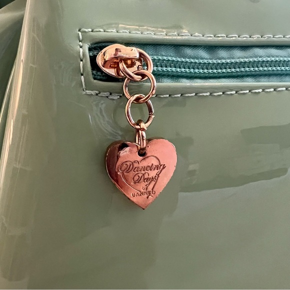 Dancing Days by Banned Patent Mint Green Retro Bag Purse - Picture 5 of 10